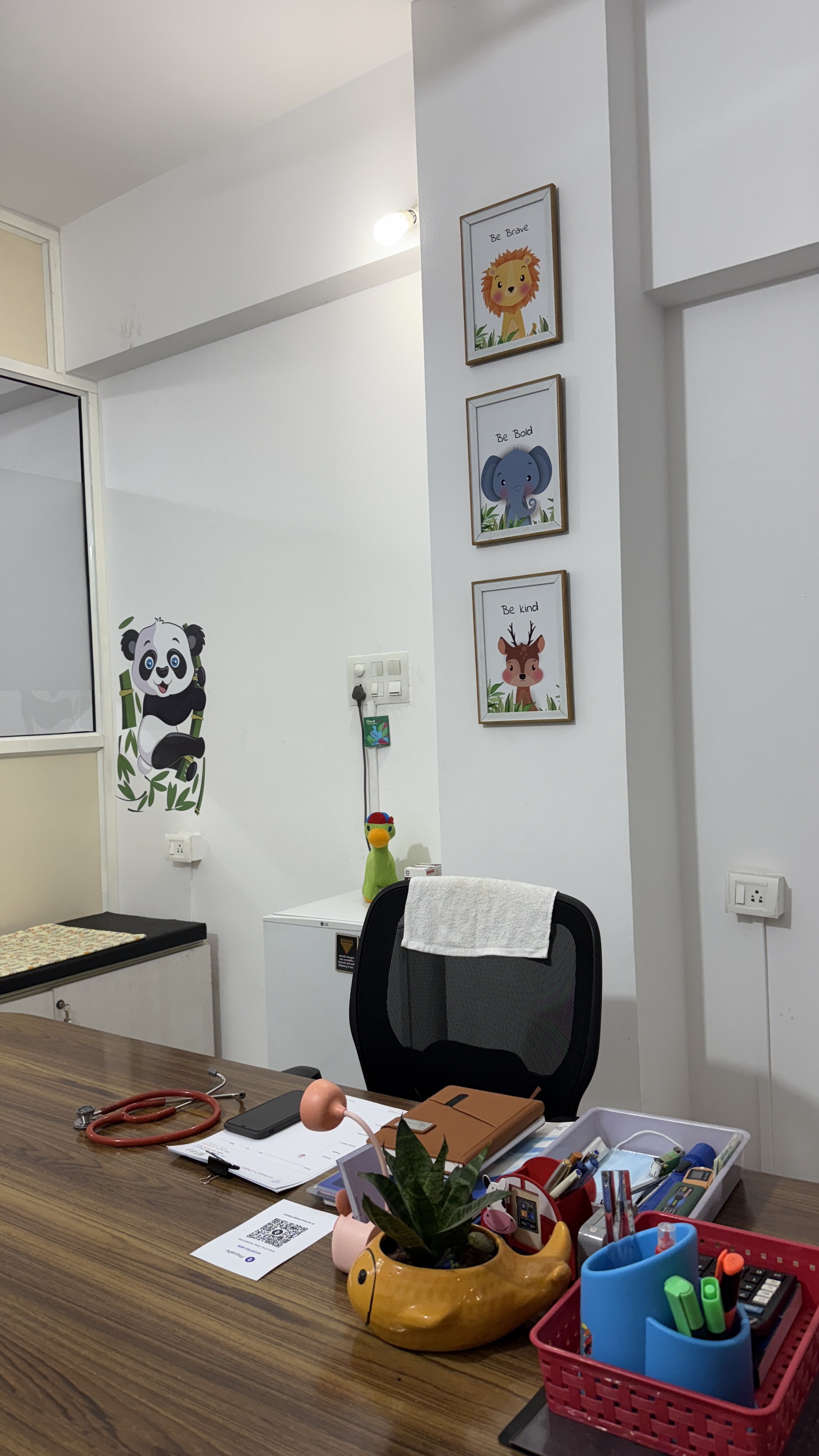 A look inside the paediatric clinic